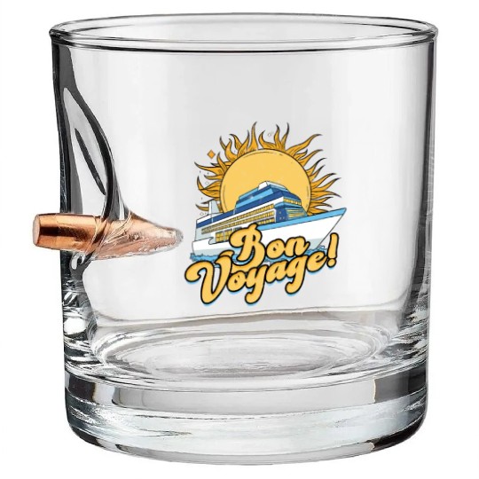 Bon voyage! - Cruise Bullet Whiskey Glasses