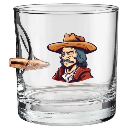 Columbus Day 1492 Bullet Whiskey Glasses