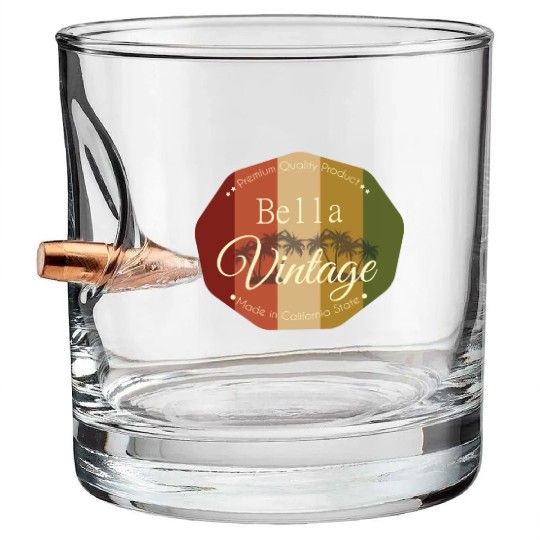 Bella Vintage design Bullet Whiskey Glasses