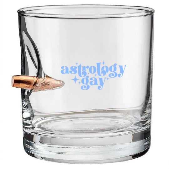 Astrology Gay Bullet Whiskey Glasses