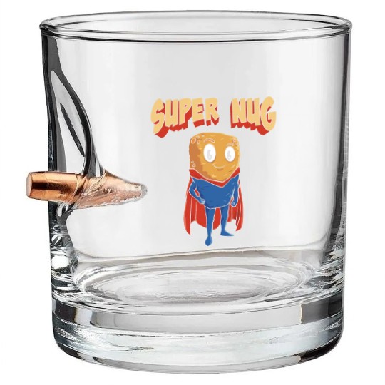 Super Nug Chicken Nuggets Bullet Whiskey Glasses