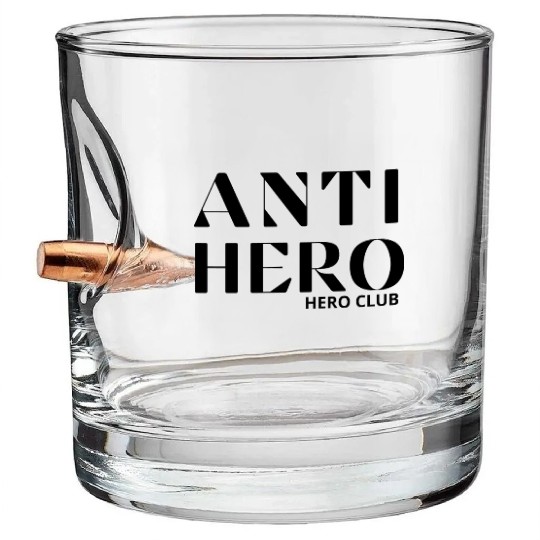 best Anti hero tv movies lover Bullet Whiskey Glasses