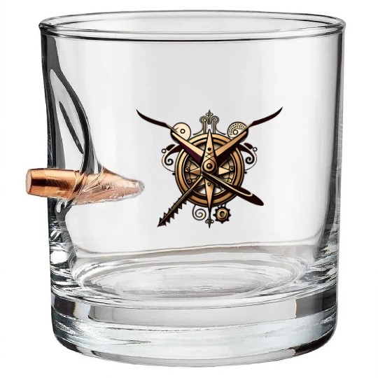 Campus Design Bullet Whiskey Glasses