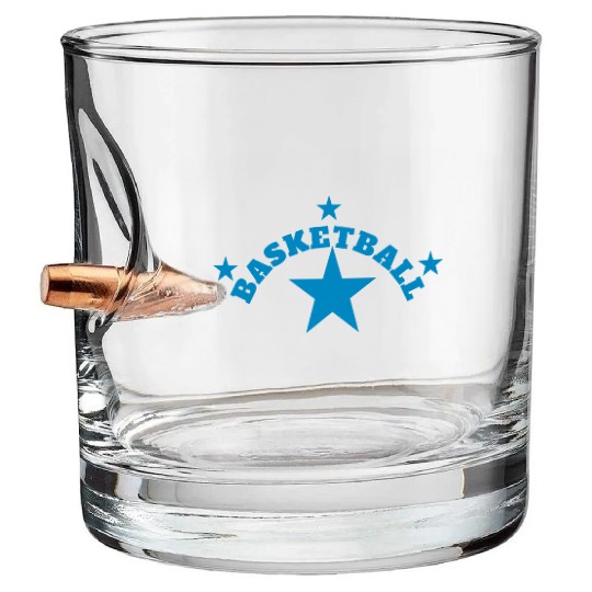 Basketball is a famous and distinctive sport Bullet Whiskey Glasses