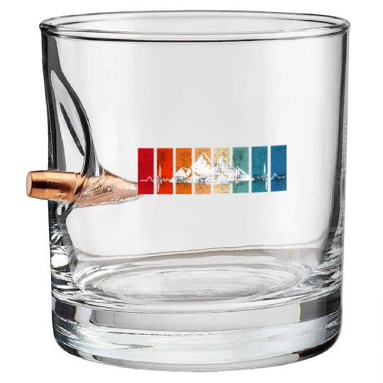 Mountaineering Summit Hiker Mountain love Bullet Whiskey Glasses