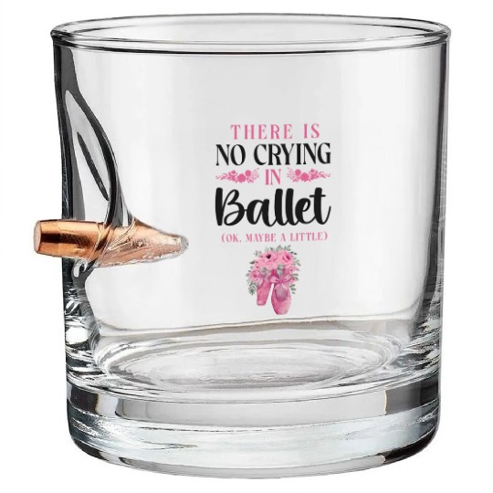 Ballet Dancer Dance Girl Ballerina Bullet Whiskey Glasses