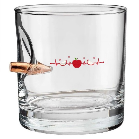 Apples Heartbeat Apple Picking Farmer Picker Bullet Whiskey Glasses
