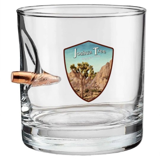 Joshua tree national park Bullet Whiskey Glasses