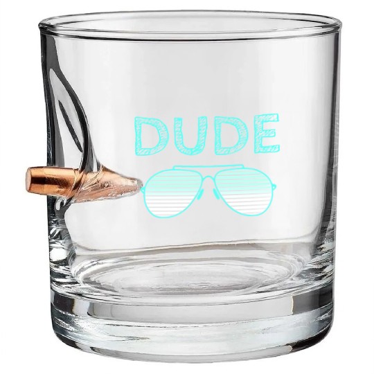 Perfect Dude Perfect Dude Merchandise Dude Bullet Whiskey Glasses