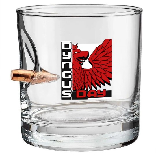 Dyngus Day Polish Eagle Poland Pride Bullet Whiskey Glasses