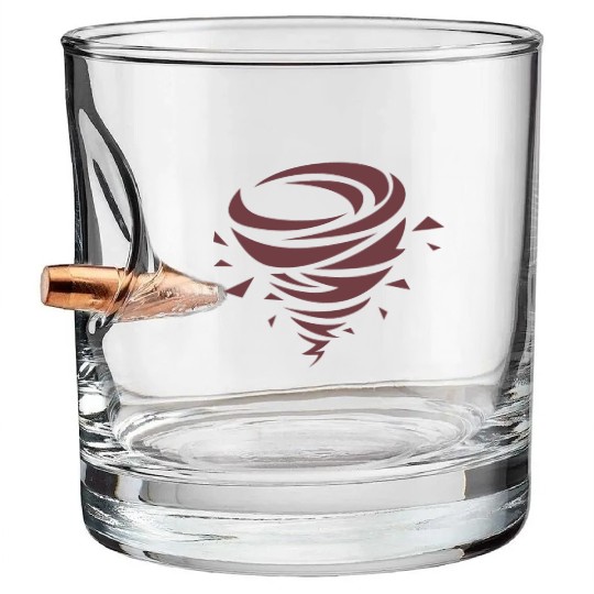 TORNADO icon Bullet Whiskey Glasses