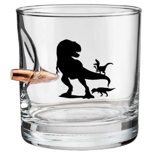Mamasaurus Bullet Whiskey Glasses