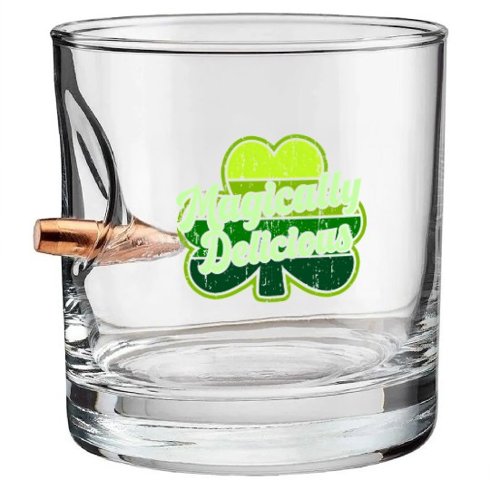 St Patric Day 2021 Magically Delicious Luck Bullet Whiskey Glasses
