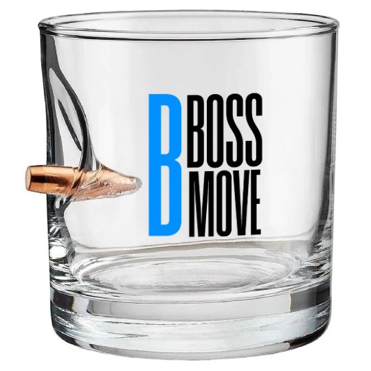 Boss Move 2 Bullet Whiskey Glasses