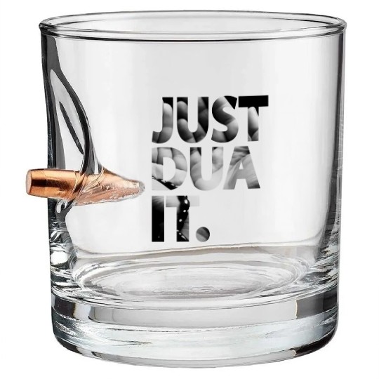 Just Dua It Islam Muslim Bullet Whiskey Glasses
