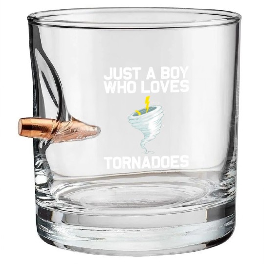 Tornado For Hurricane Weather Chaser Bullet Whiskey Glasses
