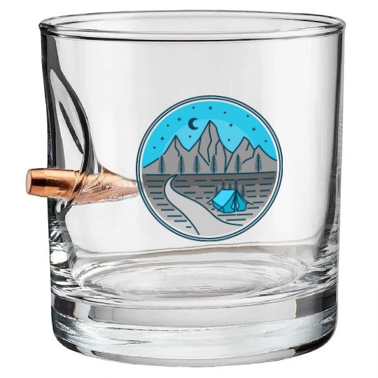 Mountain Nightwing Bullet Whiskey Glasses