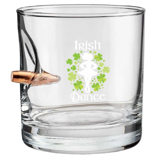 Irish Dance - Irish Dancer Ceili Reel Dance Bullet Whiskey Glasses