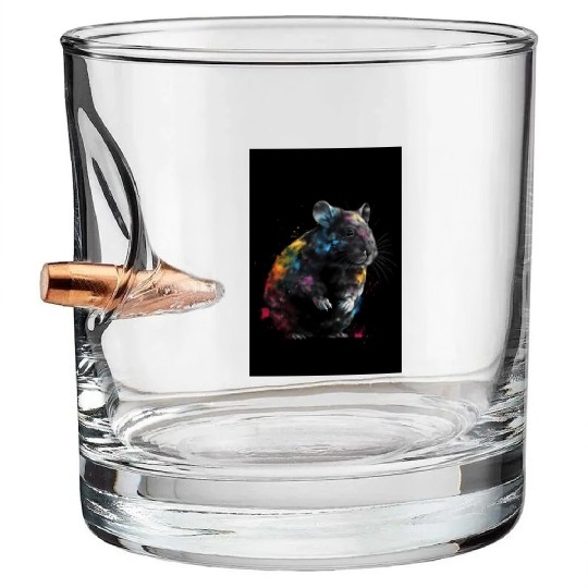 Chinchilla Colorful Bullet Whiskey Glasses