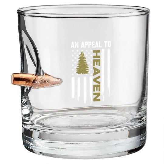 An Appeal To Heaven Pine Tree Flag Gamerican Bullet Whiskey Glasses