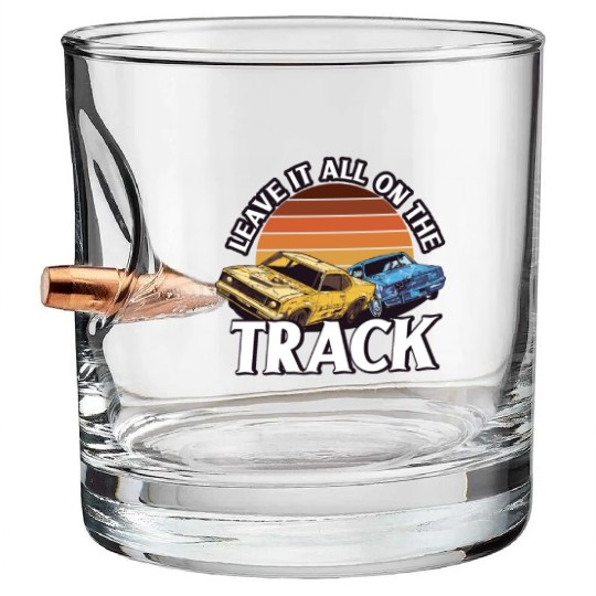 Demo Derby Demolition Derby Demolition Derby Lover Bullet Whiskey Glasses