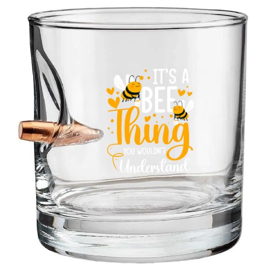 Bee Bumblebee Apiary Wasp Bullet Whiskey Glasses