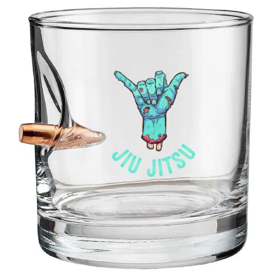 Brazilian Jiu-Jitsu Bjj Bullet Whiskey Glasses Hang Loose
