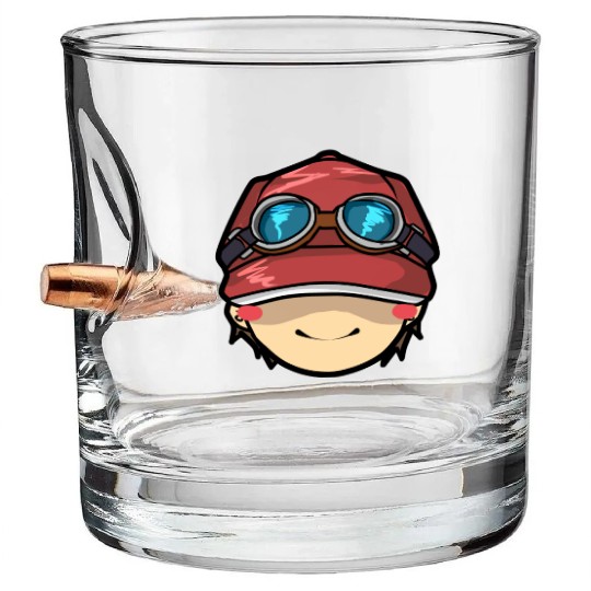 The Vagabond (Chibi Ver.) Bullet Whiskey Glasses