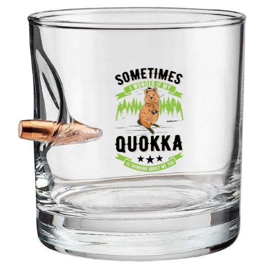 Quokka Gift Short-tailed Kangaroo Bullet Whiskey Glasses