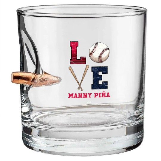 Love Ny A Ny A Atlanta Mlbpa Bullet Whiskey Glasses