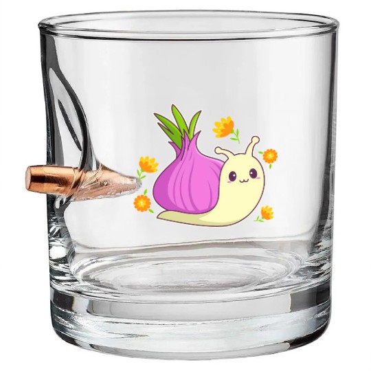 Aesthetic Kawaii Onion Bullet Whiskey Glasses