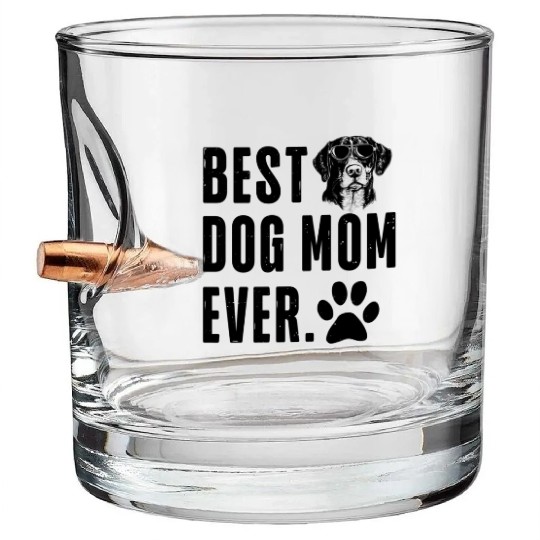 Entlebucher Moain Mommy Mom Best Dog Mom Ever Bullet Whiskey Glasses