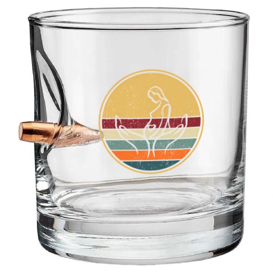 Midwife Thank You - Doula Midwifery Midwife Bullet Whiskey Glasses