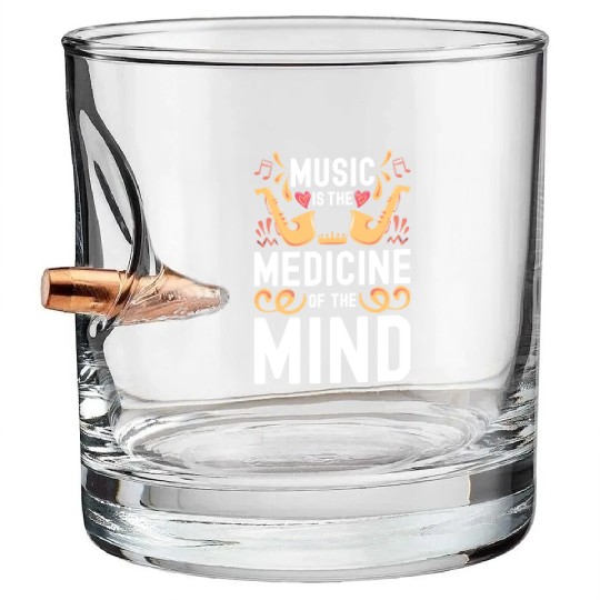 Musician Passion Festival Bullet Whiskey Glasses