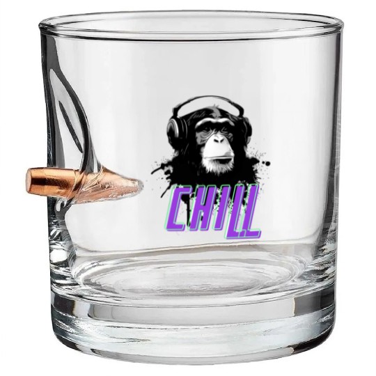 Chill gorilla Bullet Whiskey Glasses
