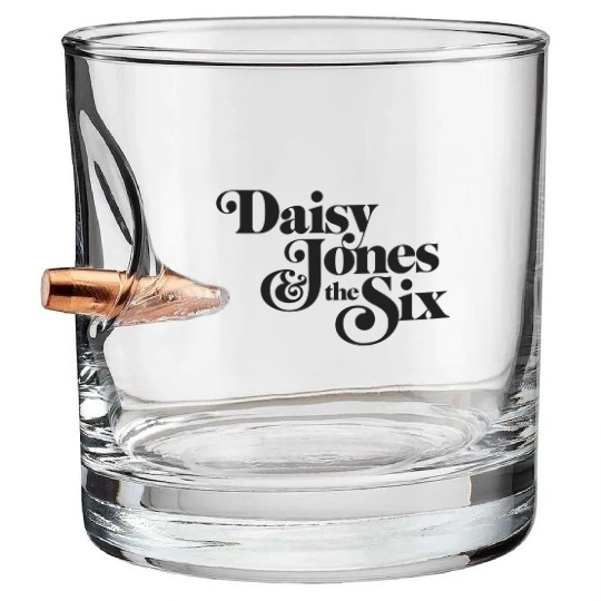 Daisy Jones The Six - Logo Bullet Whiskey Glasses