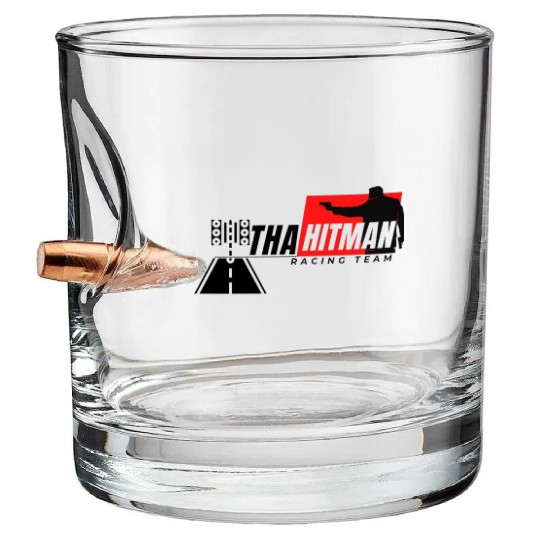 Tha Hitman Racing Team Bullet Whiskey Glasses