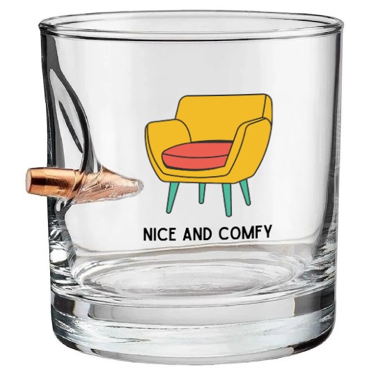 NICE AND COMFY Bullet Whiskey Glasses