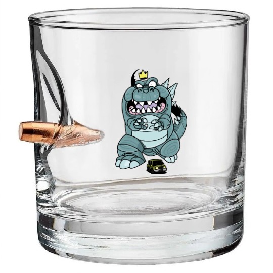 Funny Animal Face Bullet Whiskey Glasses
