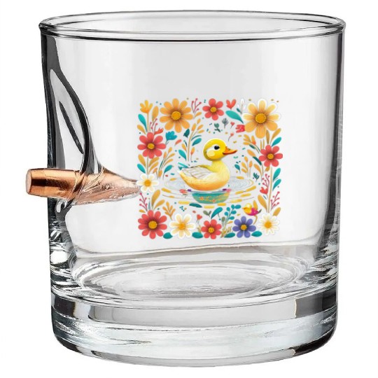 Joyful Duck Pond Bullet Whiskey Glasses