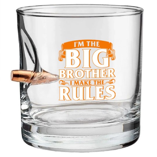 Family Brothers Sister Brother yellow Bullet Whiskey Glasses