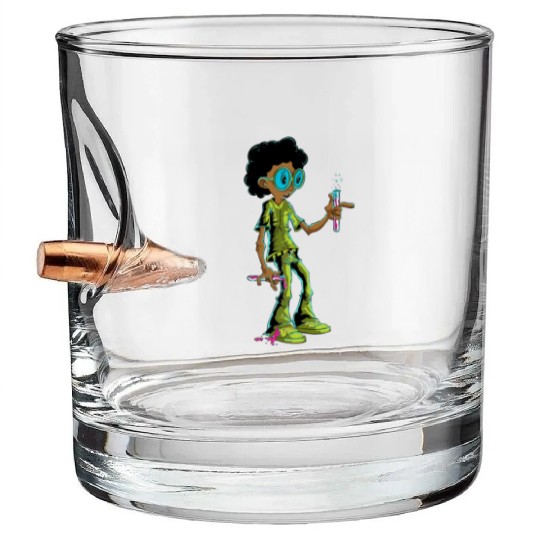 Science Chemistry Characteristics Bullet Whiskey Glasses