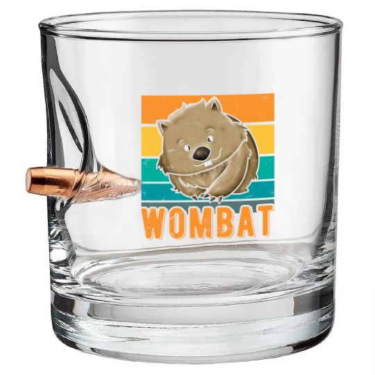Wombat Bullet Whiskey Glasses