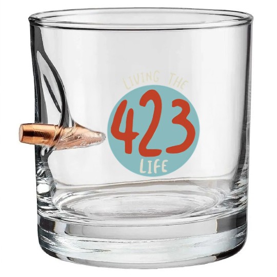 423 Area Code Tn Tennessee Bullet Whiskey Glasses