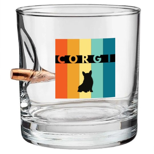 Corgi Bullet Whiskey Glasses