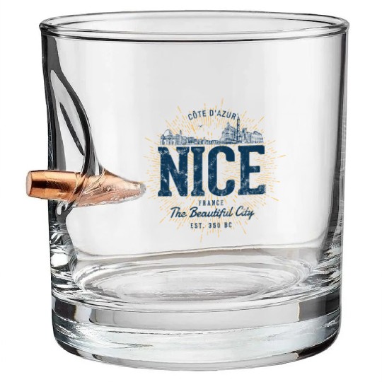 Style Nice France Bullet Whiskey Glasses