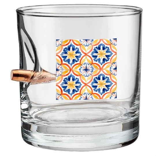 Detailed Summer Ceramic Collection 001 Bullet Whiskey Glasses