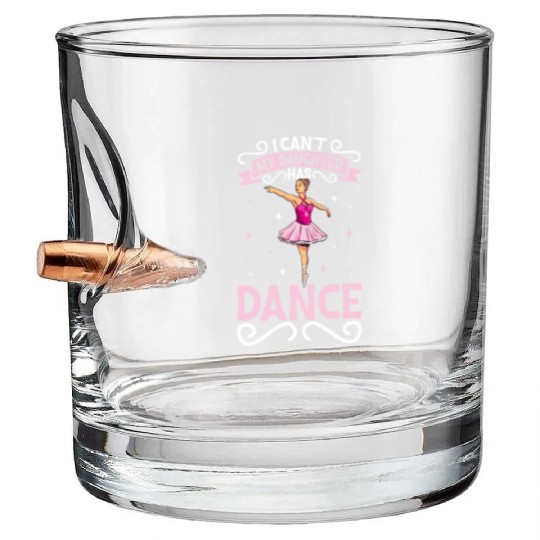 Ballet Ballerina Dance Dancer Dancing Ballet Gift Bullet Whiskey Glasses