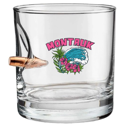 Montauk New York Summer Nyc Tropical Montaukett Bullet Whiskey Glasses