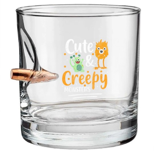 Monster Fright Children Monster Hunter Bullet Whiskey Glasses